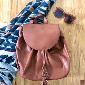 Faux Leather backpack